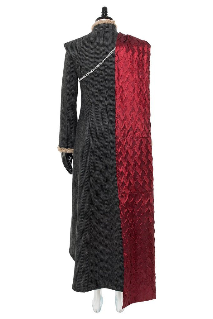 Got Game Of Thrones Season 7 Daenerys Targaryen Dany Mother Of Dragon Outfit Gown Dress-Yicosplay