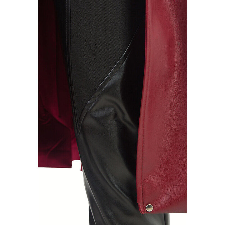 Edward Elric Leather Jacket Cosplay Coat-Yicosplay